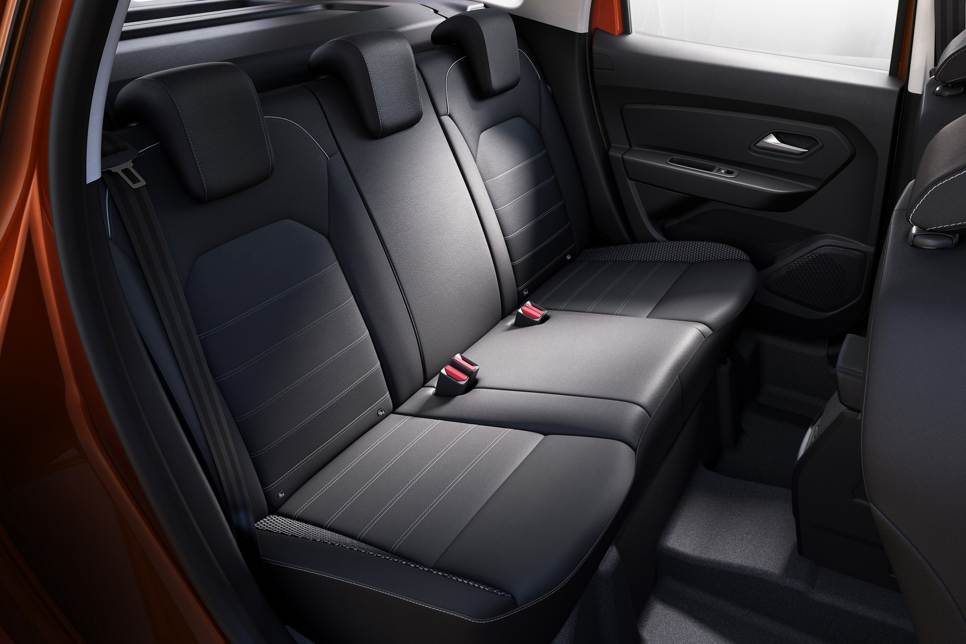 Download 2022 Dacia Duster - Interior, Rear Seats HD Wallpaper 1920x1280 #19