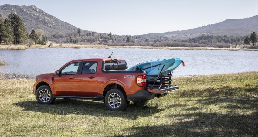 2022 Ford Maverick 2L-EcoBoost AWD Lariat - Rear Three-Quarter Wallpaper 850x451 #8