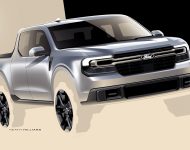 2022 Ford Maverick Lariat - Design Sketch Wallpaper 190x150