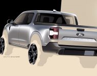 2022 Ford Maverick Lariat - Design Sketch Wallpaper 190x150