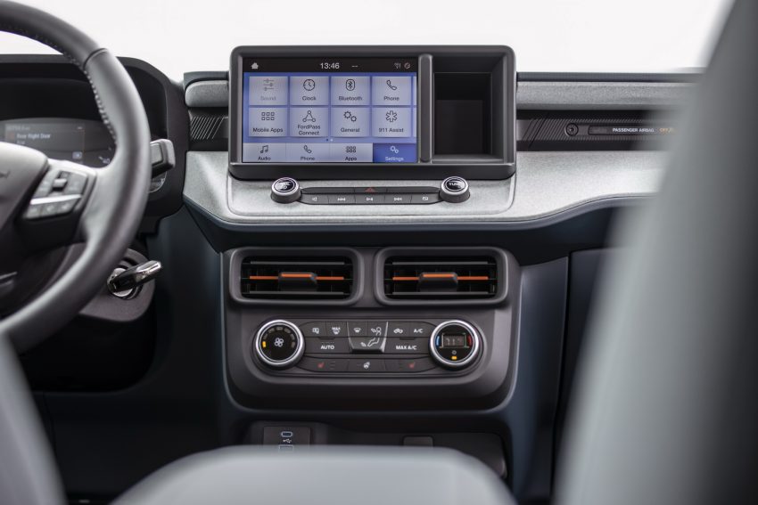 2022 Ford Maverick XLT - Central Console Wallpaper 850x567 #19