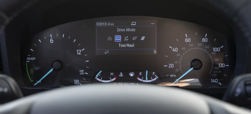 2022 Ford Maverick XLT - Digital Instrument Cluster Wallpaper 850x386 #18