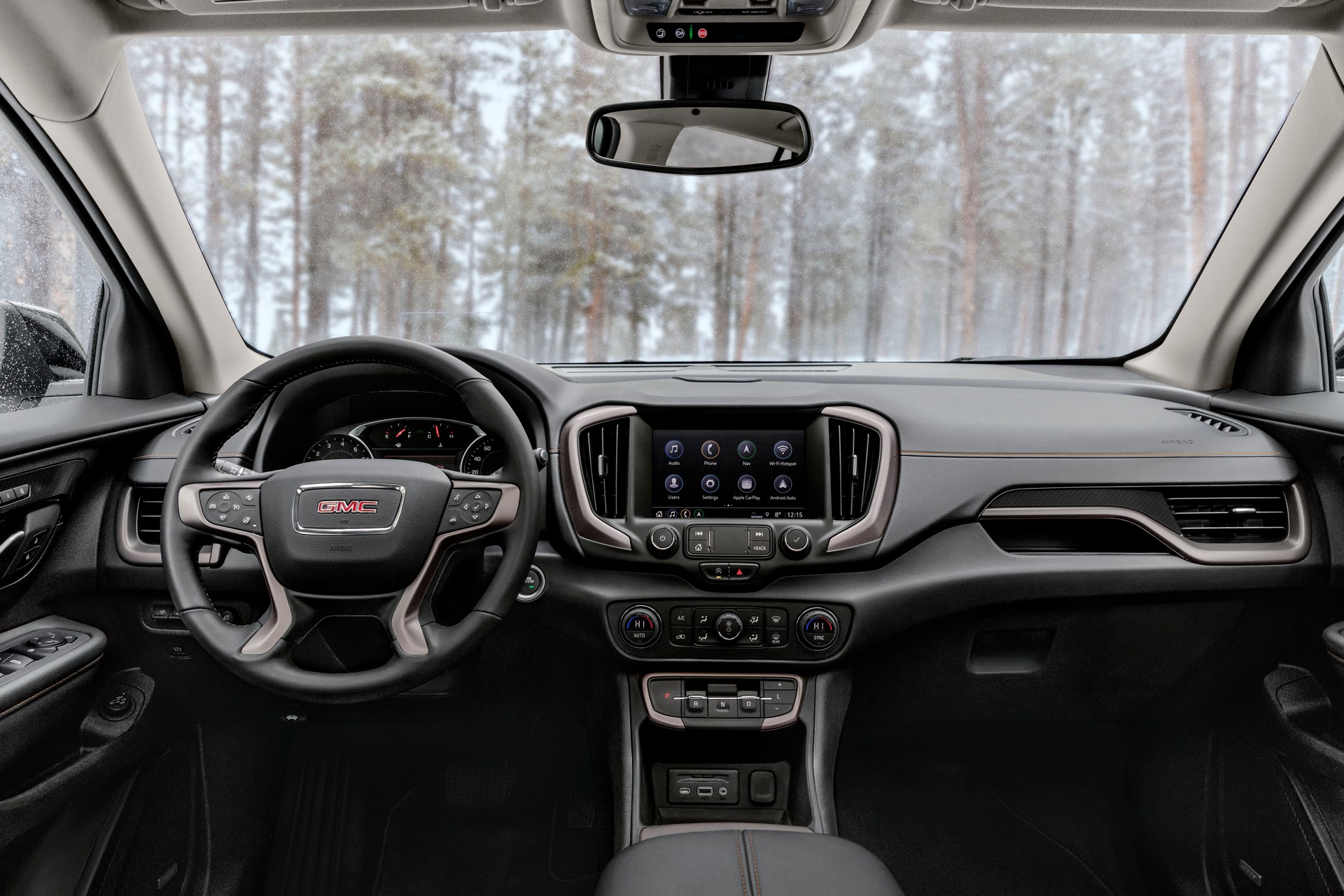 Download 2022 GMC Terrain AT4 - Interior, Cockpit HD Wallpaper 1920x1280 #8
