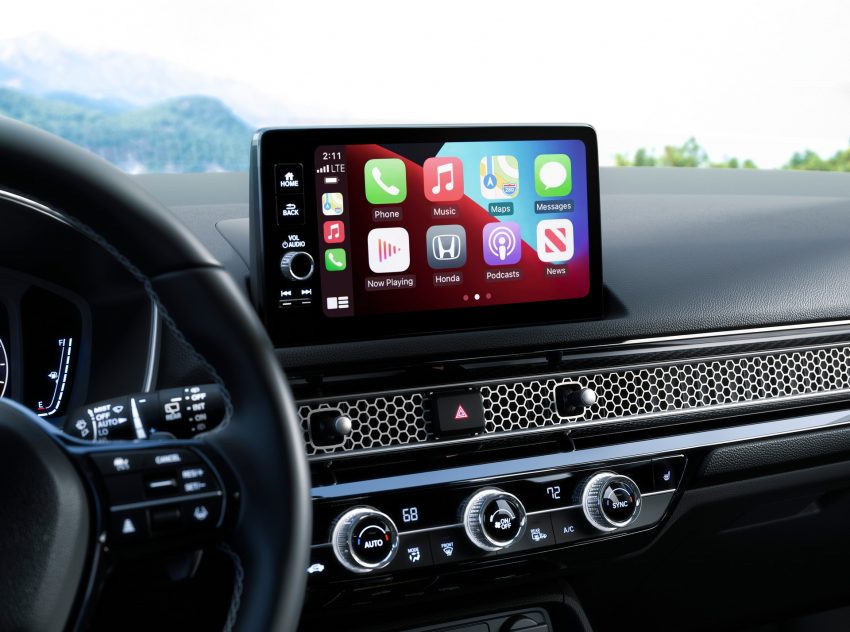 2022 Honda Civic Hatchback - Central Console Wallpaper 850x632 #17