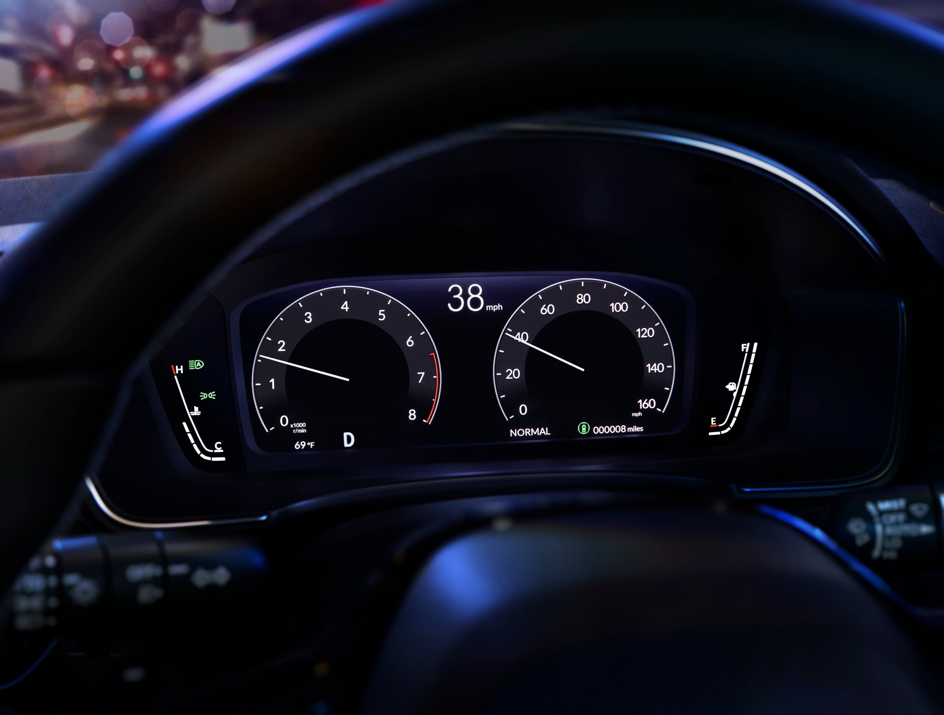 Download 2022 Honda Civic Hatchback - Instrument Cluster HD Wallpaper 1920x1454 #18