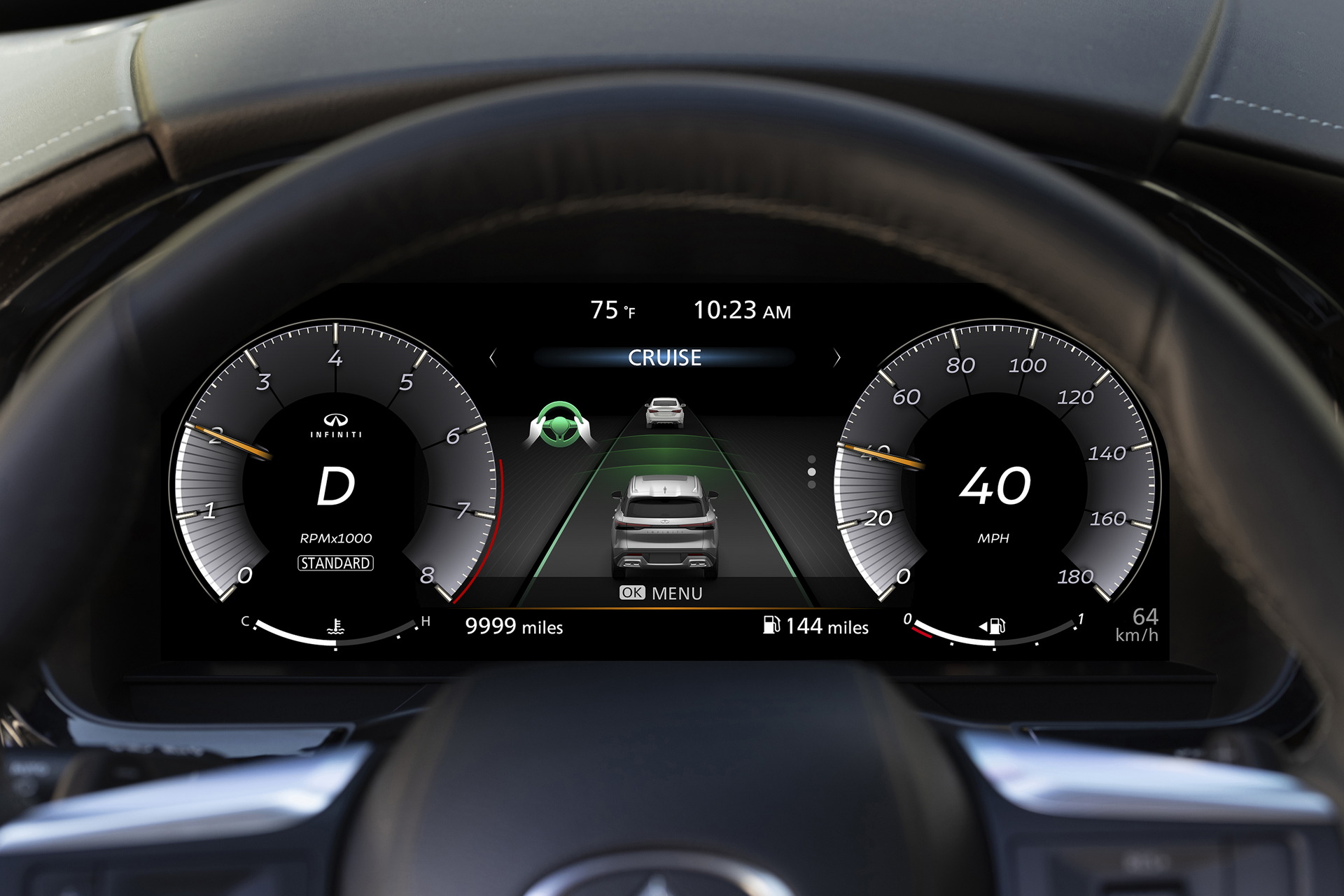 Download 2022 Infiniti QX60 - Instrument Cluster HD Wallpaper 1920x1280 #33