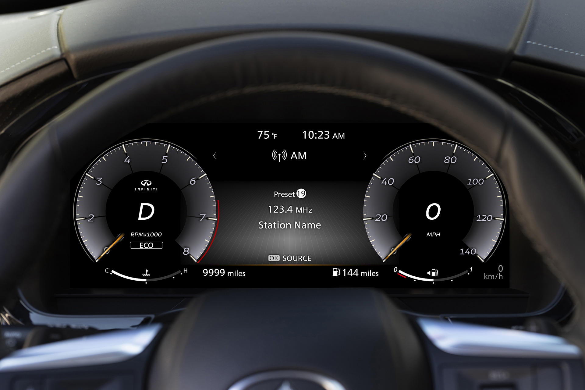 Download 2022 Infiniti QX60 - Instrument Cluster HD Wallpaper 1920x1280 #34