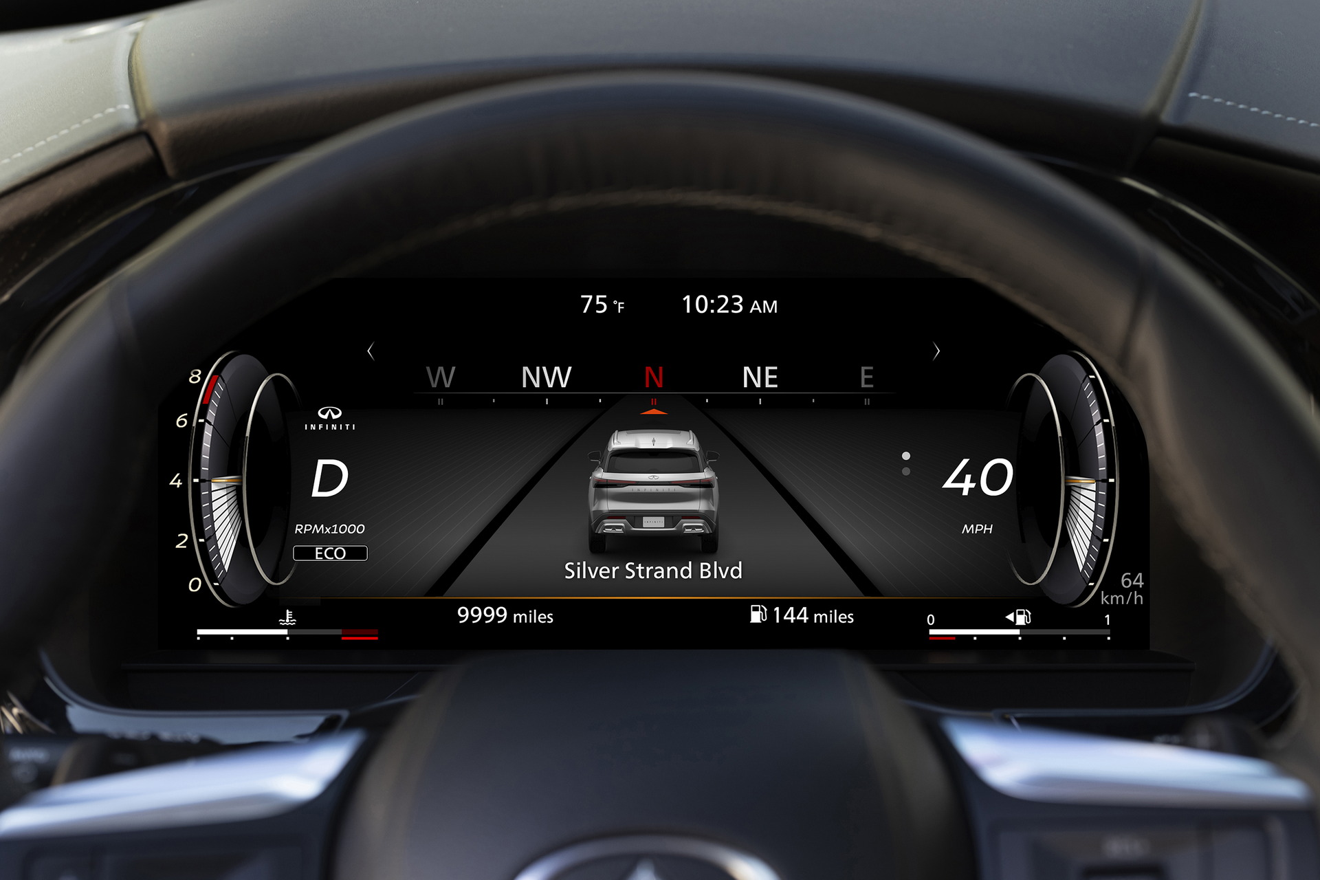 Download 2022 Infiniti QX60 - Instrument Cluster HD Wallpaper 1920x1280 #35