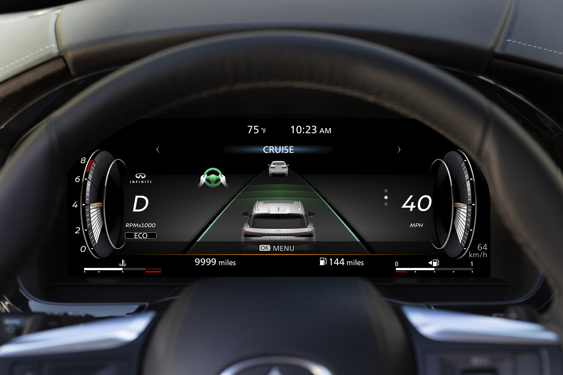 Download 2022 Infiniti QX60 - Instrument Cluster HD Wallpaper 1920x1280 #36