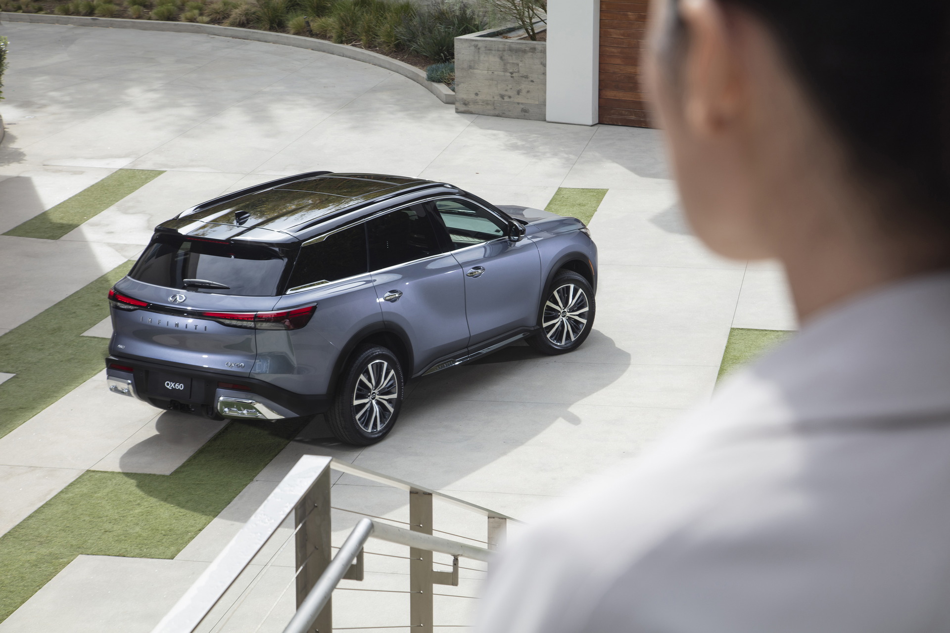 Download 2022 Infiniti QX60 - Rear Three-Quarter HD Wallpaper 1920x1280 #14