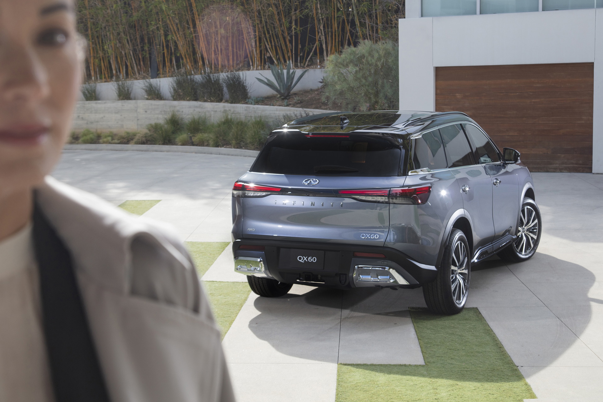 Download 2022 Infiniti QX60 - Rear HD Wallpaper 1920x1280 #16