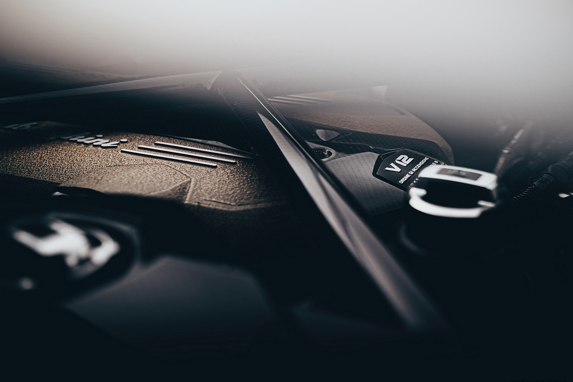 Download 2022 Lamborghini Aventador LP 780-4 Ultimae - Engine HD Wallpaper 1921x1281 #36