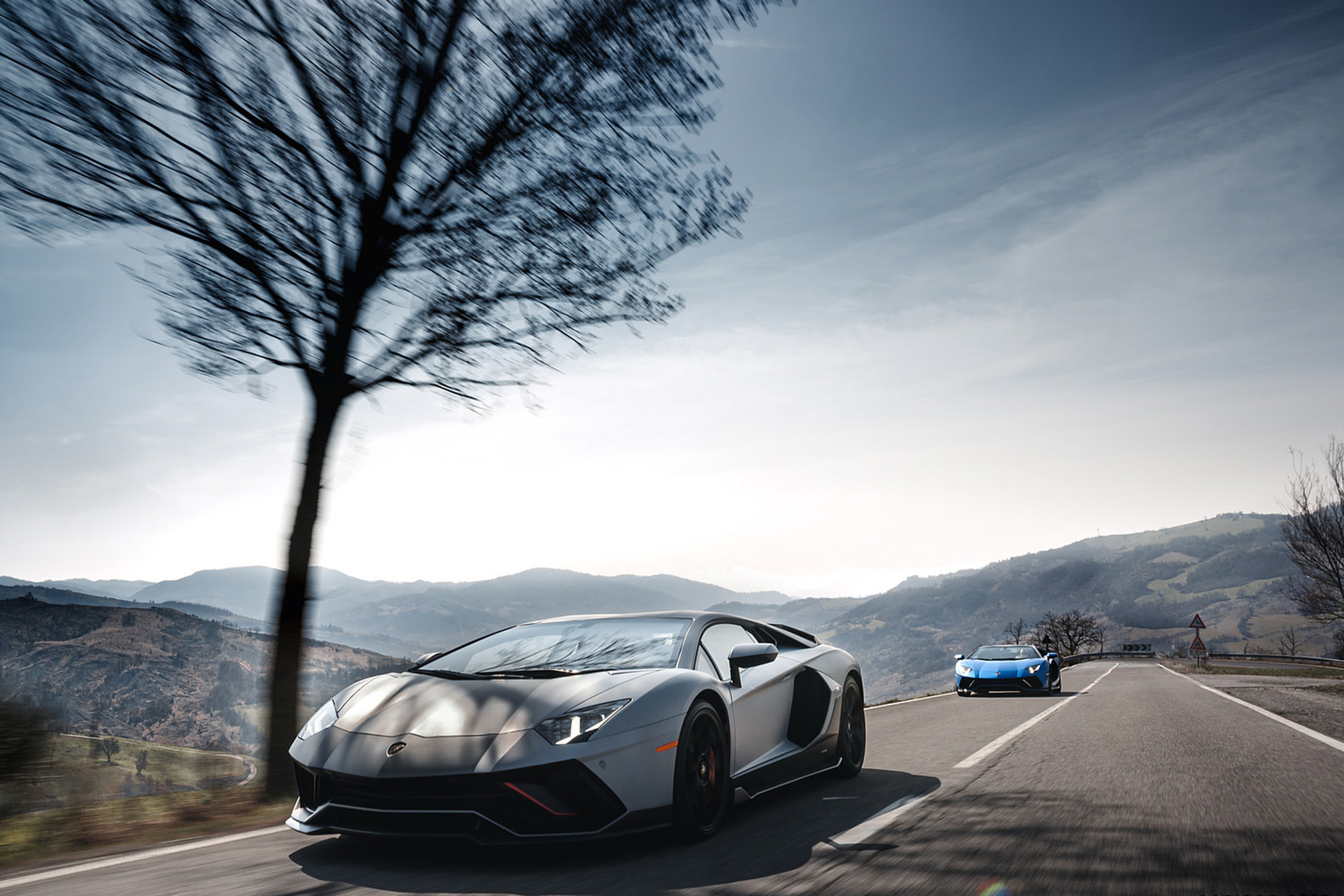 Download 2022 Lamborghini Aventador LP 780-4 Ultimae - Front HD Wallpaper 1921x1281 #6