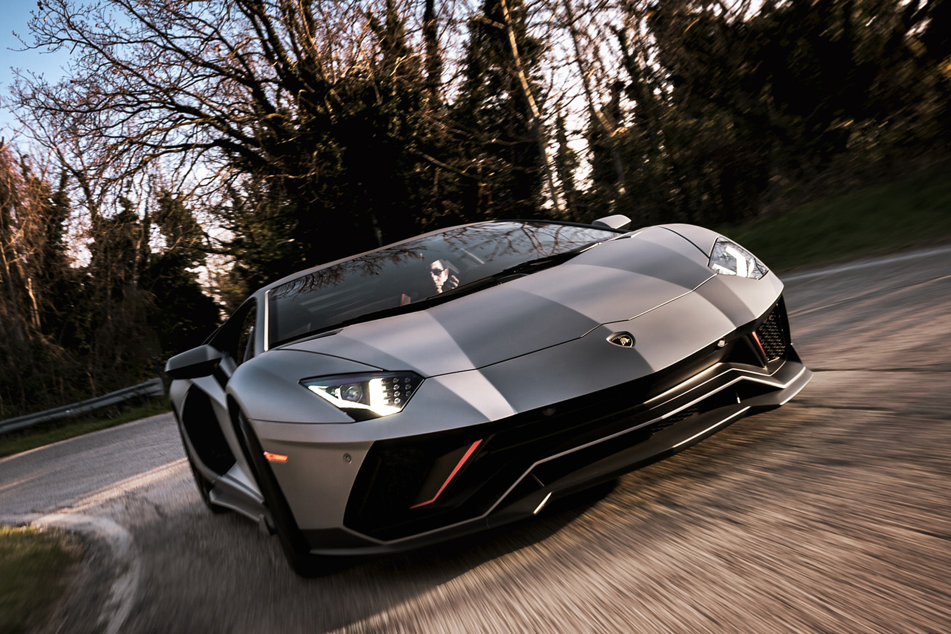 Download 2022 Lamborghini Aventador LP 780-4 Ultimae - Front HD Wallpaper 1921x1281 #13