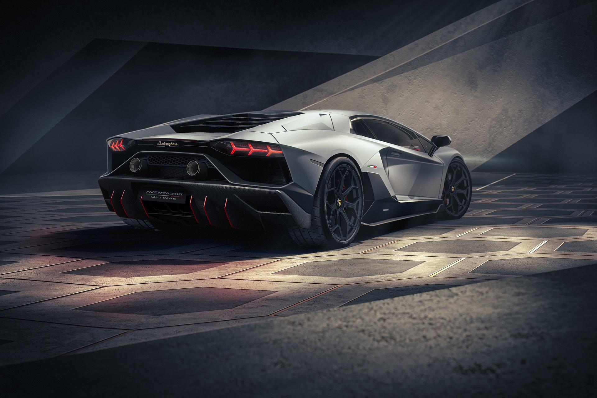 Download 2022 Lamborghini Aventador LP 780-4 Ultimae - Rear Three-Quarter HD Wallpaper 1921x1281 #58