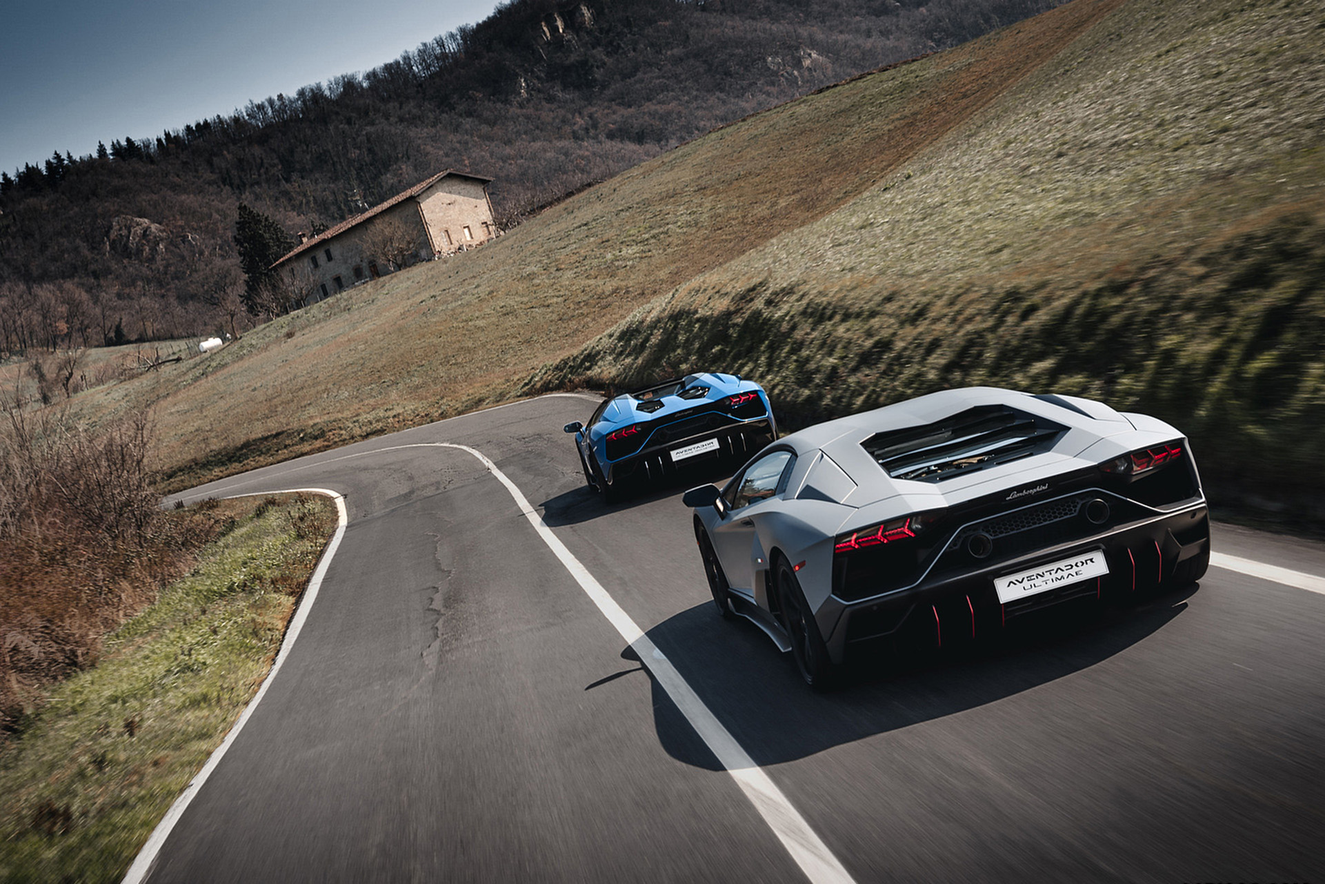 Download 2022 Lamborghini Aventador LP 780-4 Ultimae - Rear HD Wallpaper 1921x1281 #9