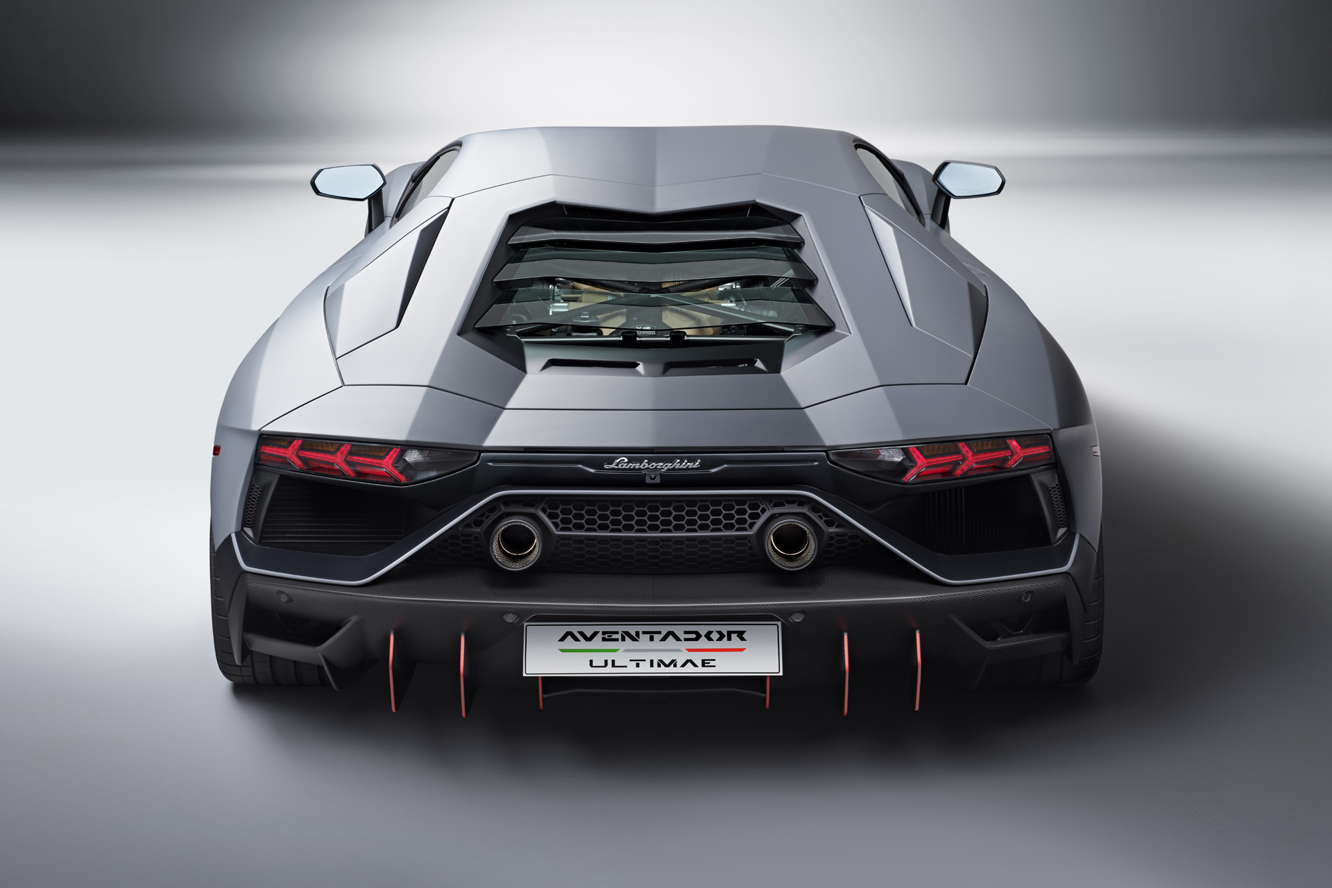 Download 2022 Lamborghini Aventador LP 780-4 Ultimae - Rear HD Wallpaper 1920x1280 #64