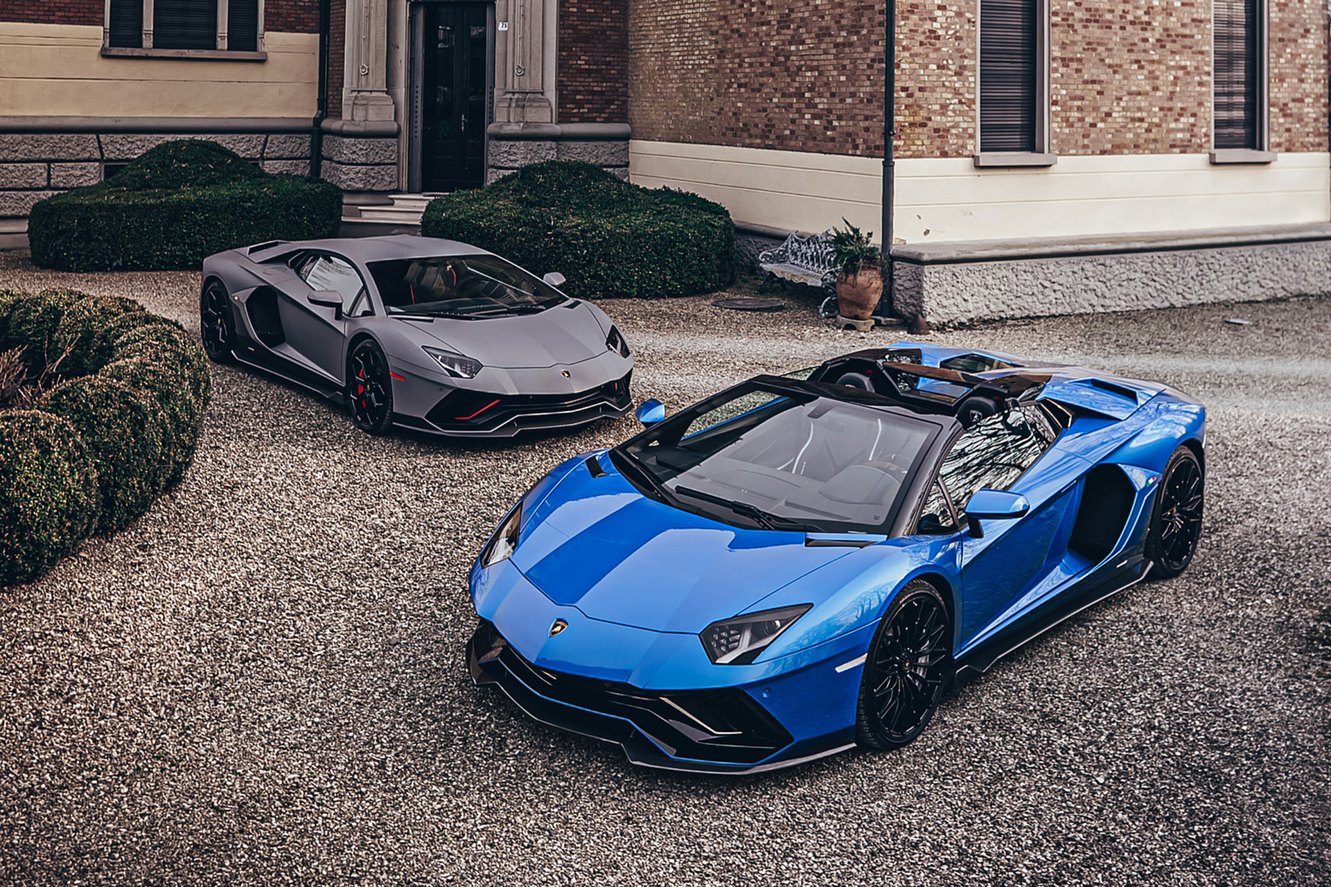 Download 2022 Lamborghini Aventador LP 780-4 Ultimae Roadster - Front Three-Quarter HD Wallpaper 1921x1280 #29