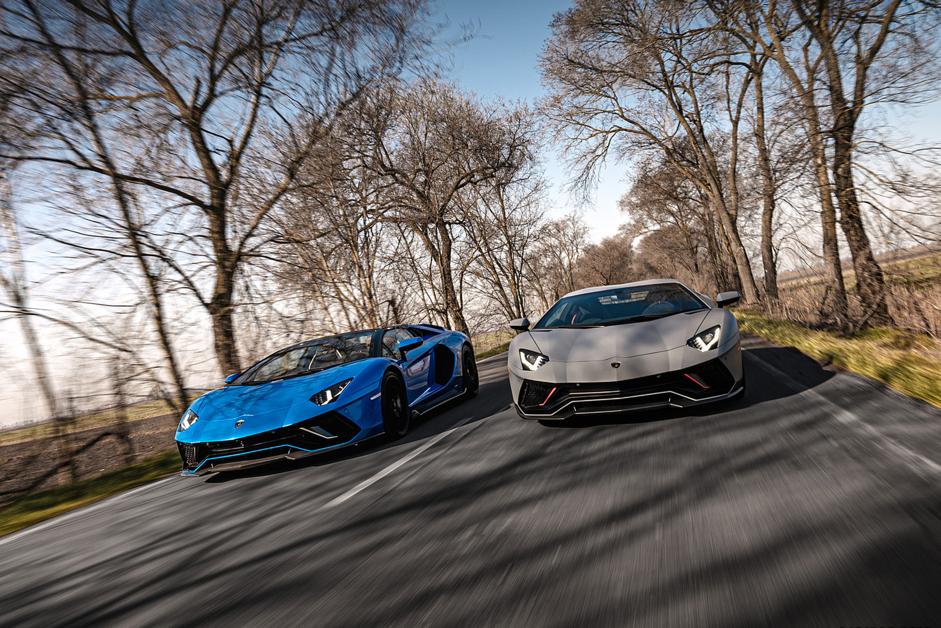 Download 2022 Lamborghini Aventador LP 780-4 Ultimae Roadster - Front HD Wallpaper 1921x1281 #23