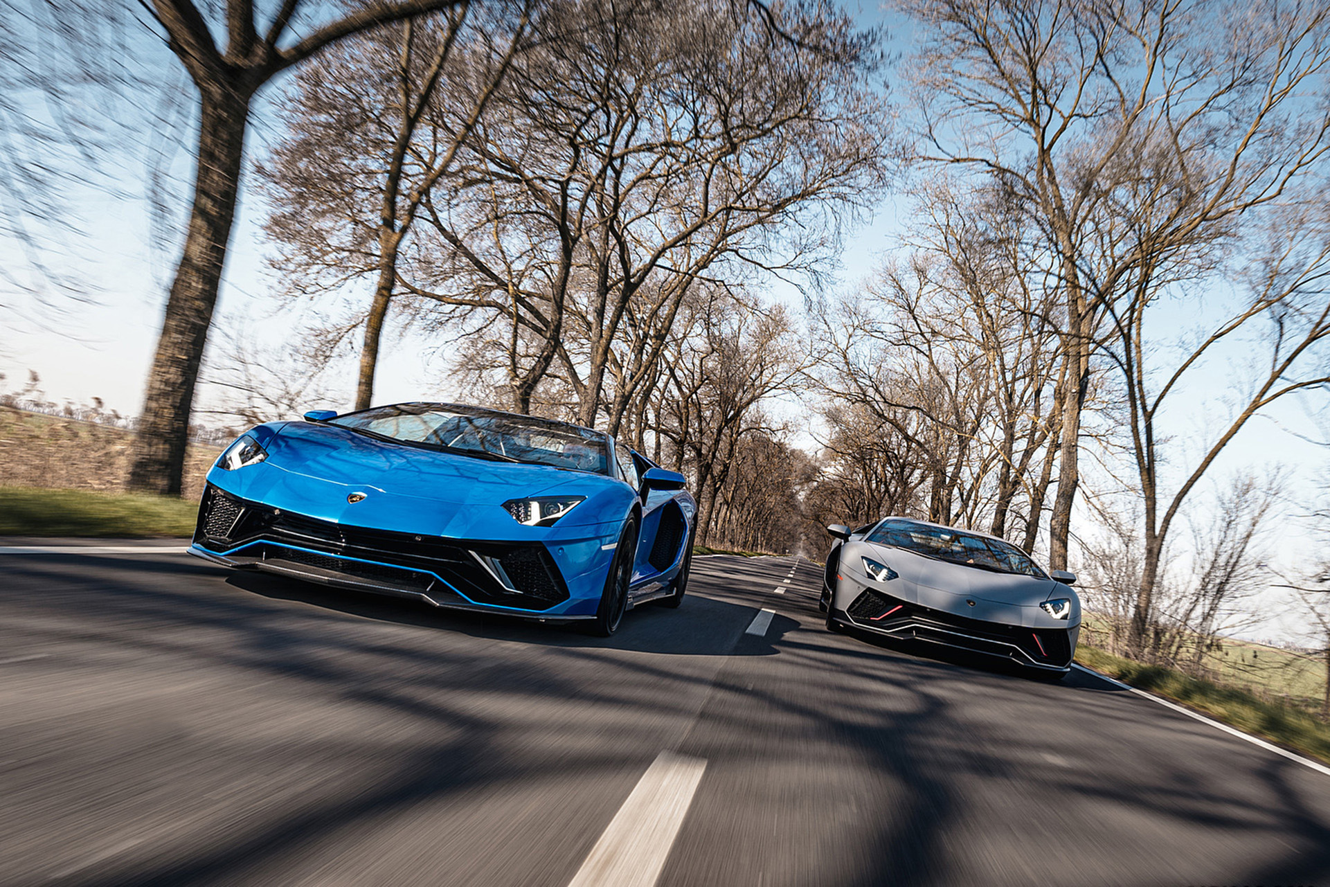 Download 2022 Lamborghini Aventador LP 780-4 Ultimae Roadster - Front HD Wallpaper 1921x1281 #18