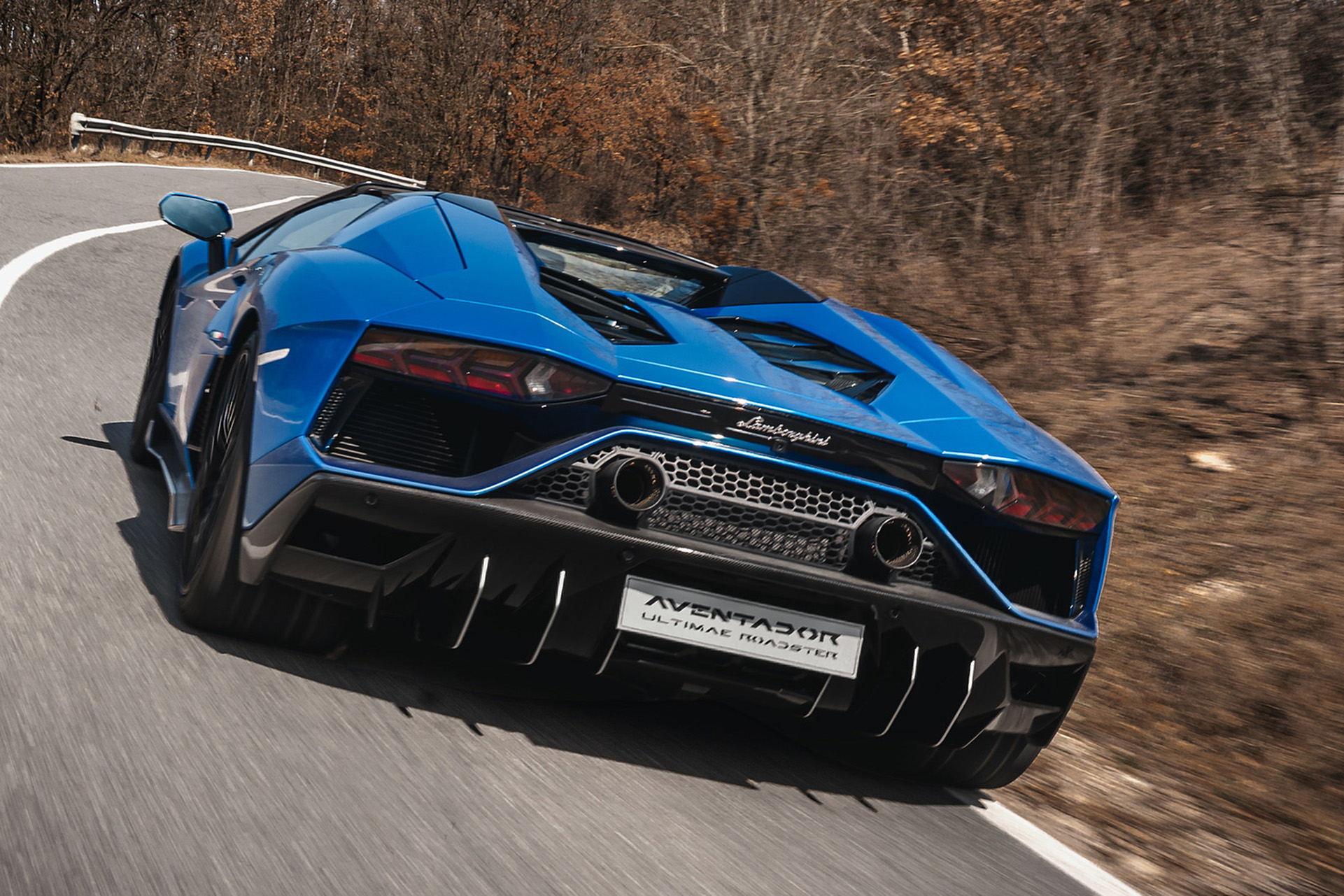 Download 2022 Lamborghini Aventador LP 780-4 Ultimae Roadster - Rear HD Wallpaper 1921x1281 #13