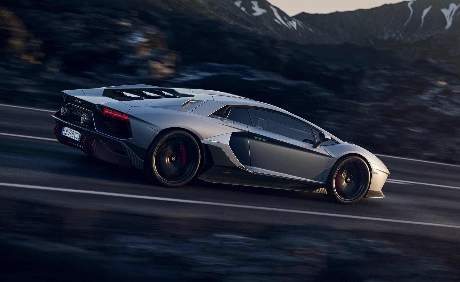 Download 2022 Lamborghini Aventador LP 780-4 Ultimae - Side HD Wallpaper 1920x1179 #50