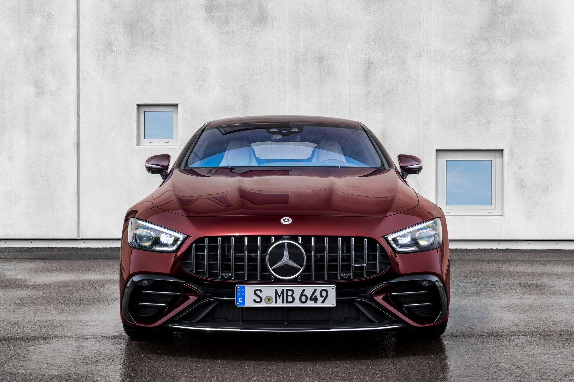 Download 2022 Mercedes-AMG GT 53 4MATIC+ 4-Door Coupe - Front HD Wallpaper 1920x1280 #13