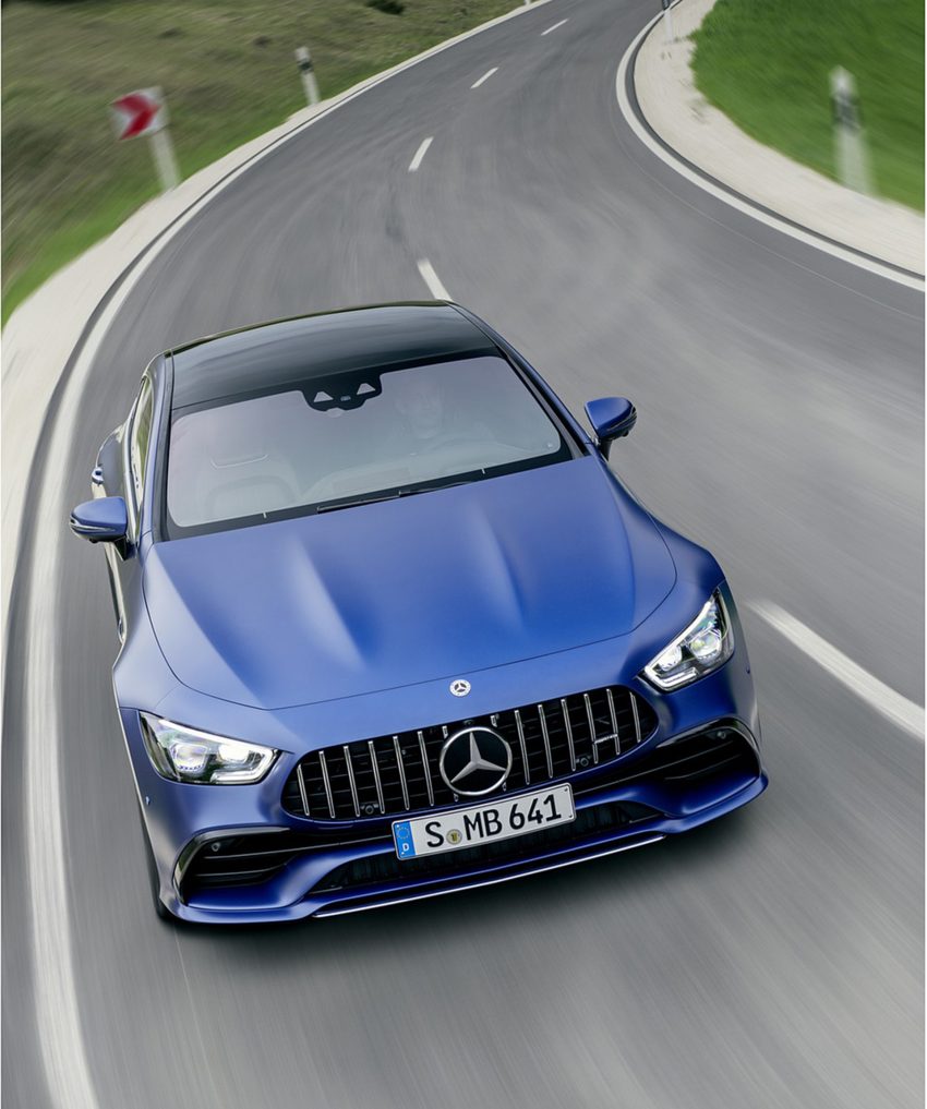 2022 Mercedes-AMG GT 53 4MATIC+ 4-Door Coupe - Front Phone Wallpaper 850x1017 #22
