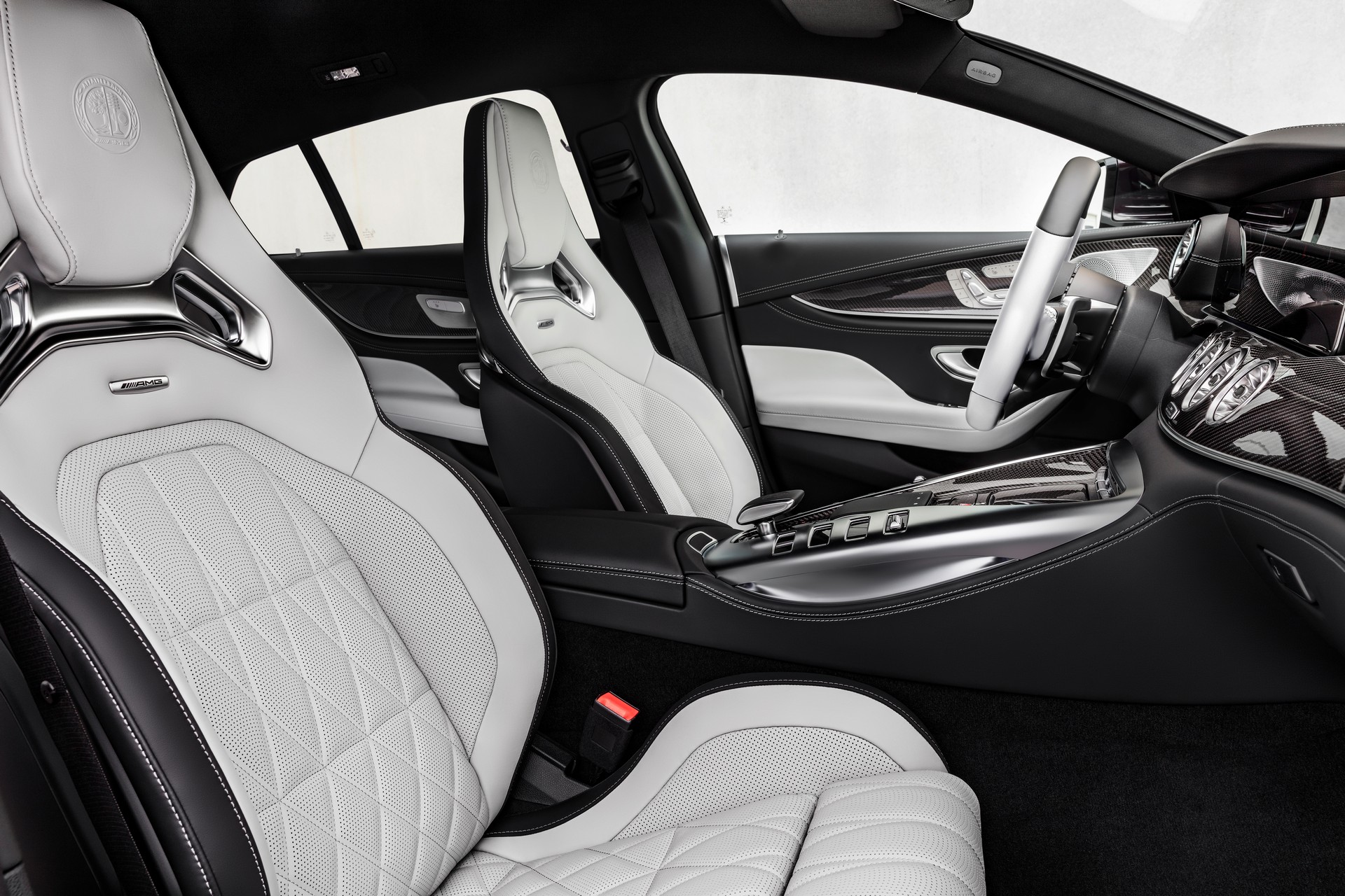 Download 2022 Mercedes-AMG GT 53 4MATIC+ 4-Door Coupe - Interior, Front Seats HD Wallpaper 1920x1280 #19