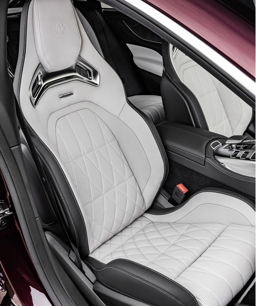 2022 Mercedes-AMG GT 53 4MATIC+ 4-Door Coupe - Interior, Front Seats Phone Wallpaper 850x1019 #18