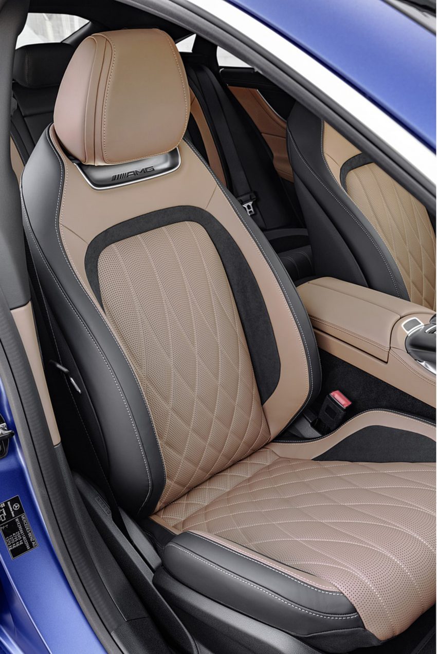 2022 Mercedes-AMG GT 53 4MATIC+ 4-Door Coupe - Interior, Front Seats Phone Wallpaper 850x1273 #37