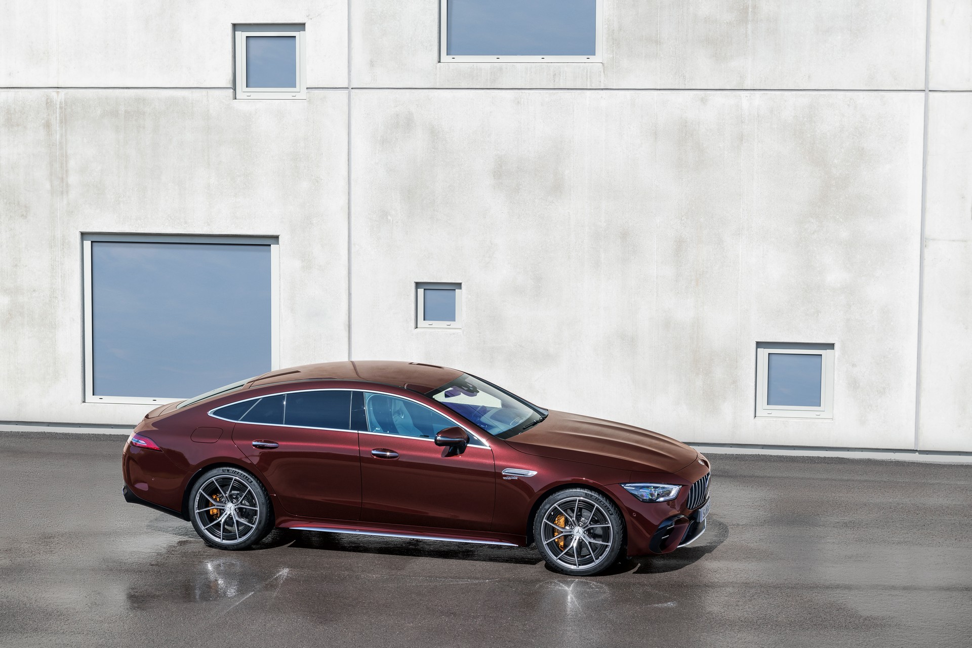 Download 2022 Mercedes-AMG GT 53 4MATIC+ 4-Door Coupe - Side HD Wallpaper 1920x1280 #11