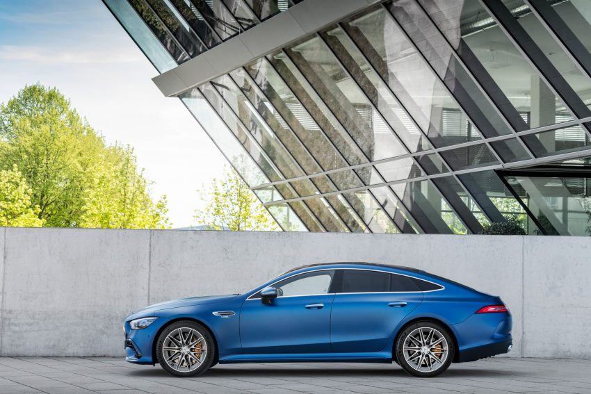 2022 Mercedes-AMG GT 53 4MATIC+ 4-Door Coupe - Side Wallpaper 850x567 #28