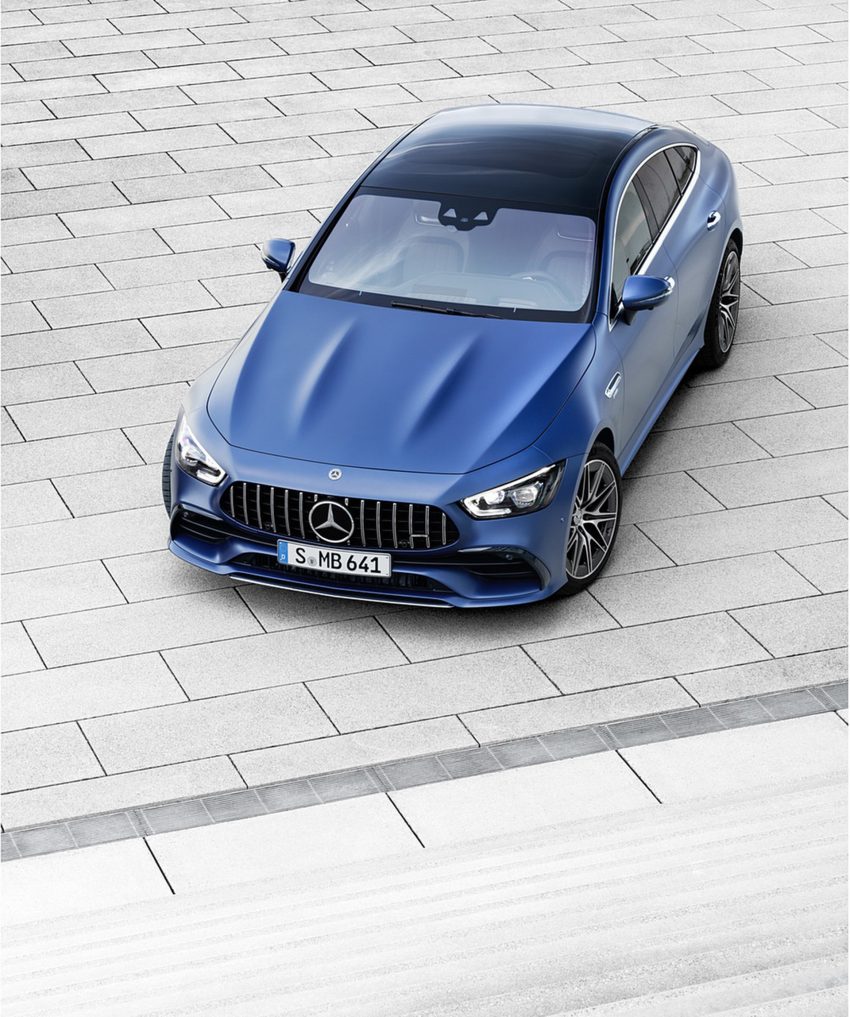 2022 Mercedes-AMG GT 53 4MATIC+ 4-Door Coupe - Top Phone Wallpaper 850x1017 #32