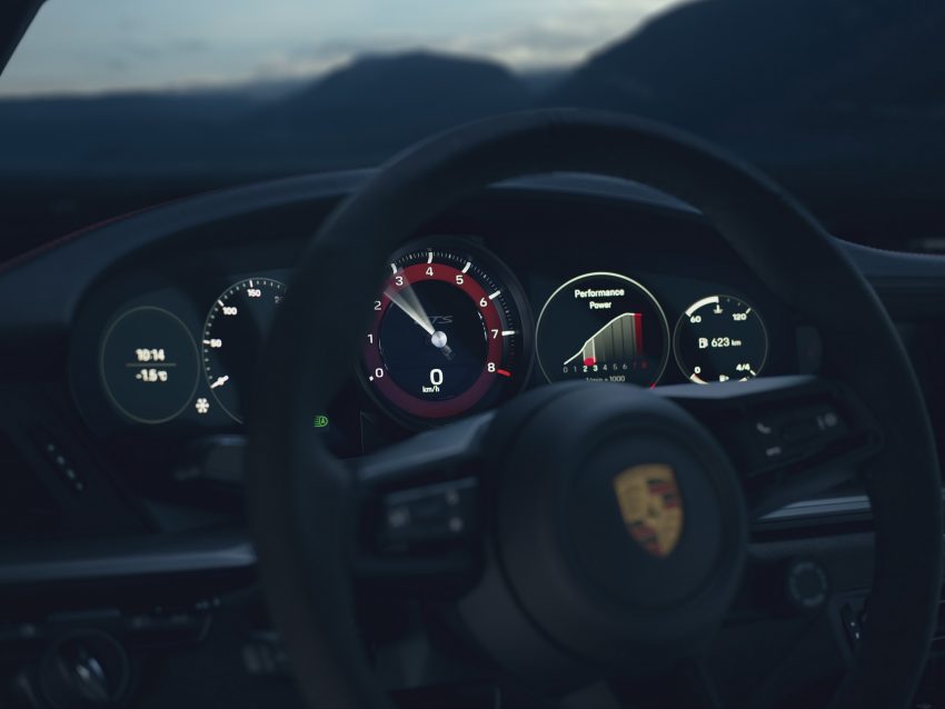 2022 Porsche 911 Carrera GTS - Instrument Cluster Wallpaper 850x638 #20
