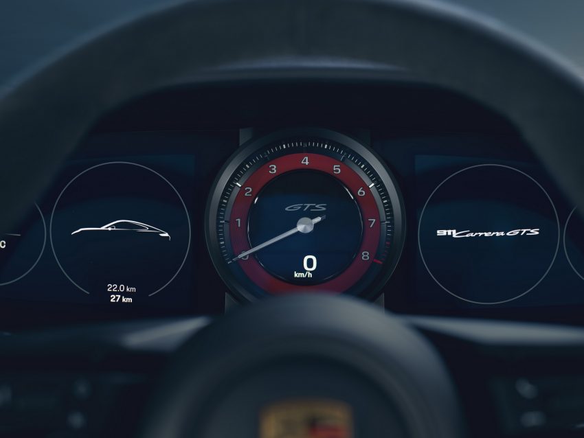 2022 Porsche 911 Carrera GTS - Instrument Cluster Wallpaper 850x638 #19