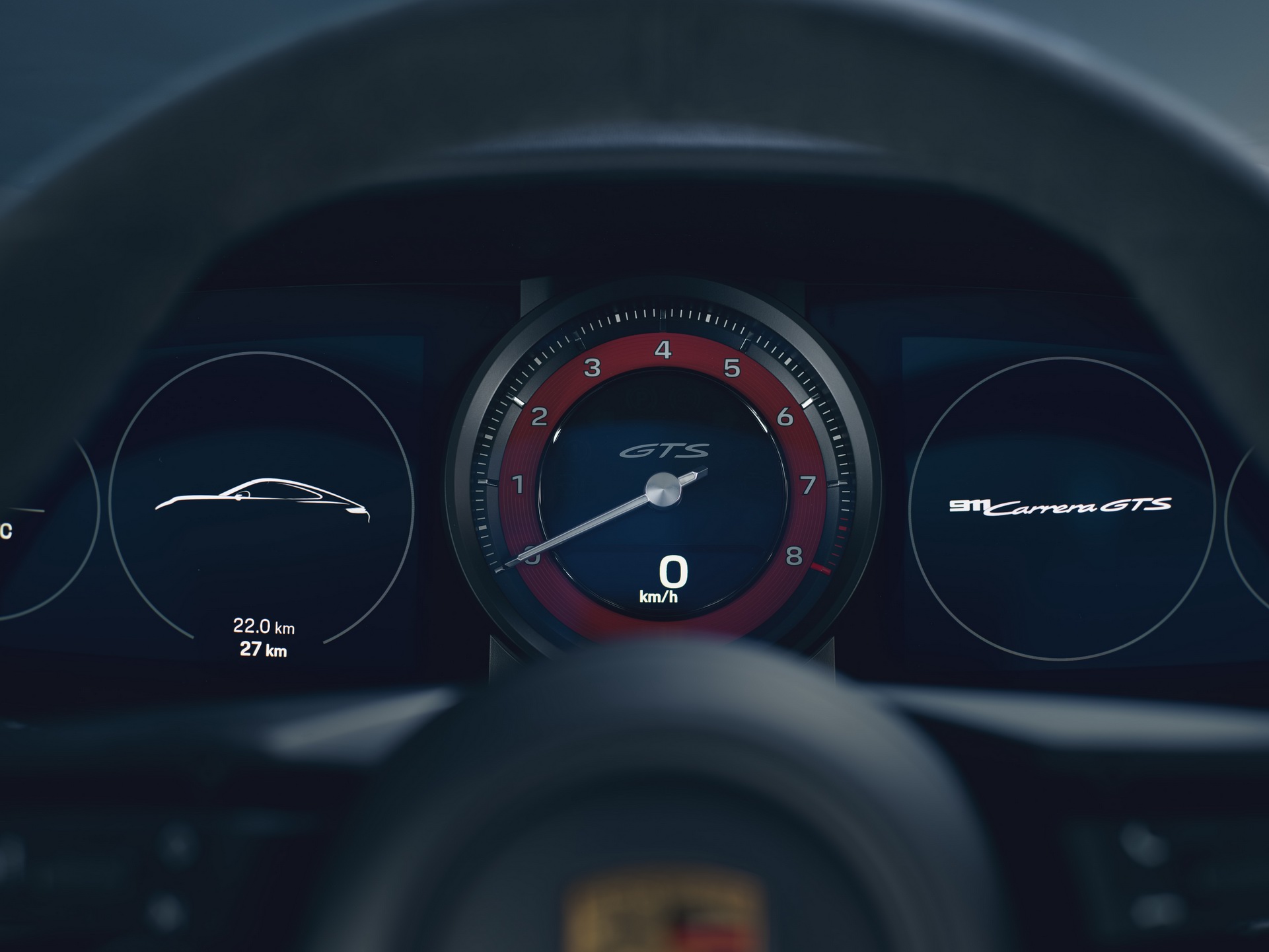Download 2022 Porsche 911 Carrera GTS - Instrument Cluster HD Wallpaper 1921x1441 #19