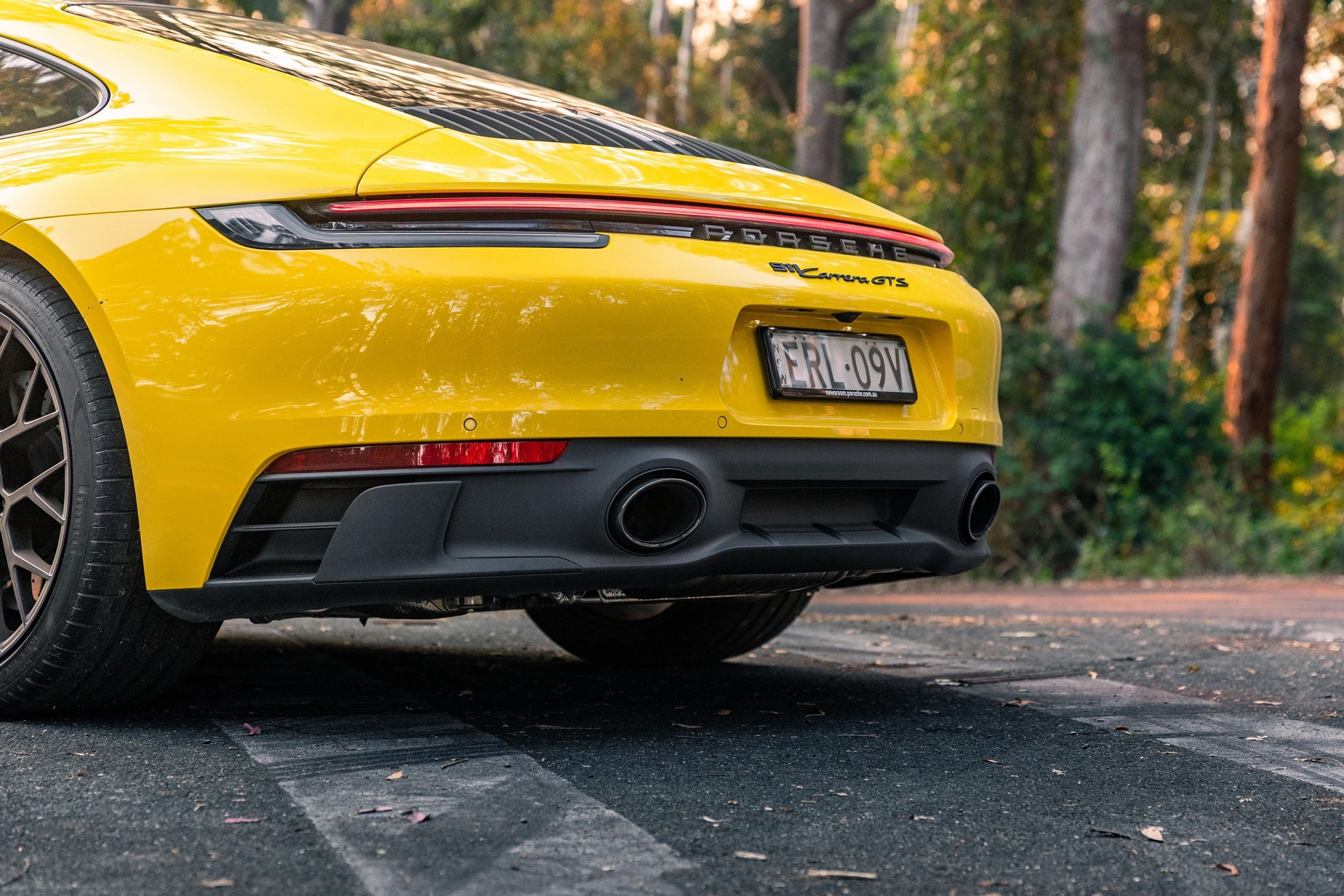 Download 2022 Porsche 911 Carrera GTS - Rear HD Wallpaper 1920x1280 #48