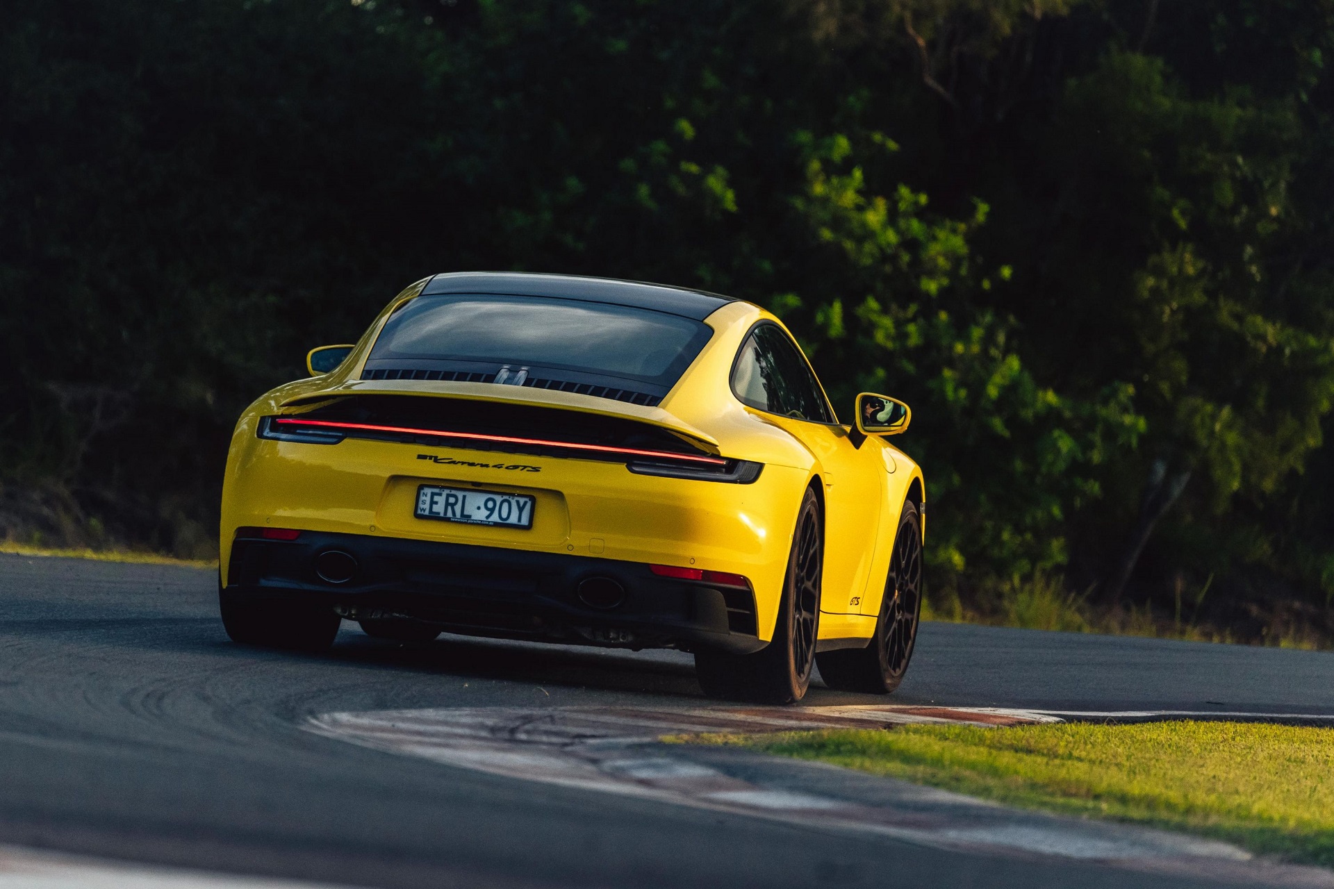 Download 2022 Porsche 911 Carrera GTS - Rear HD Wallpaper 1920x1280 #28