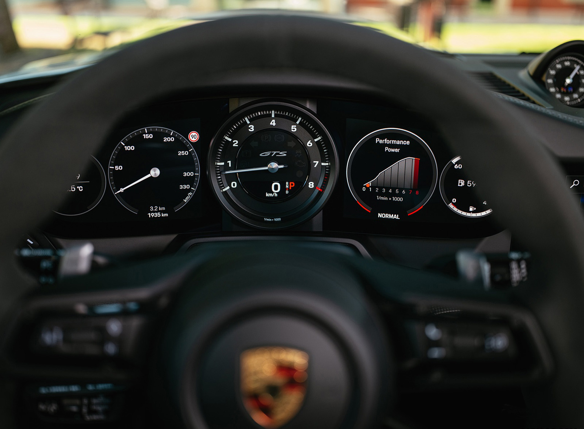 Download 2022 Porsche 911 Targa 4 GTS - Instrument Cluster HD Wallpaper 1920x1409 #68