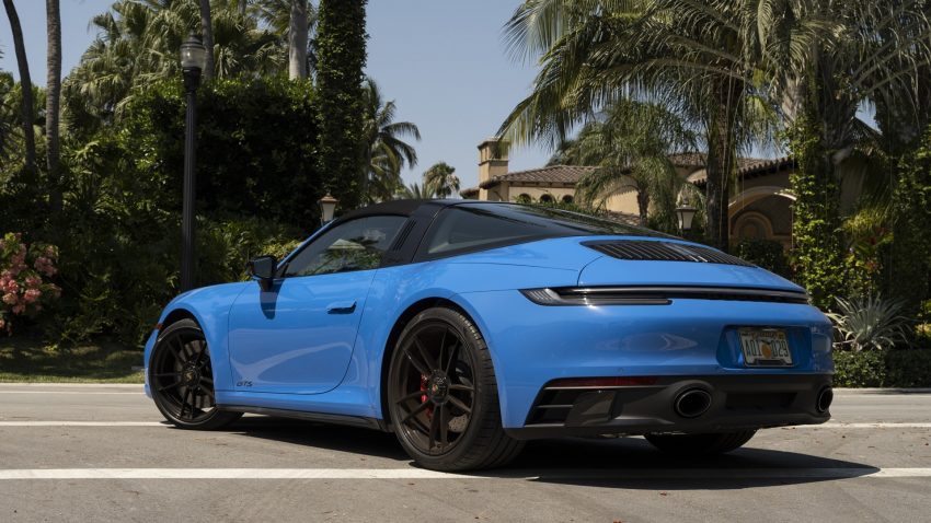 2022 Porsche 911 Targa 4 GTS - Rear Three-Quarter Wallpaper 850x478 #70