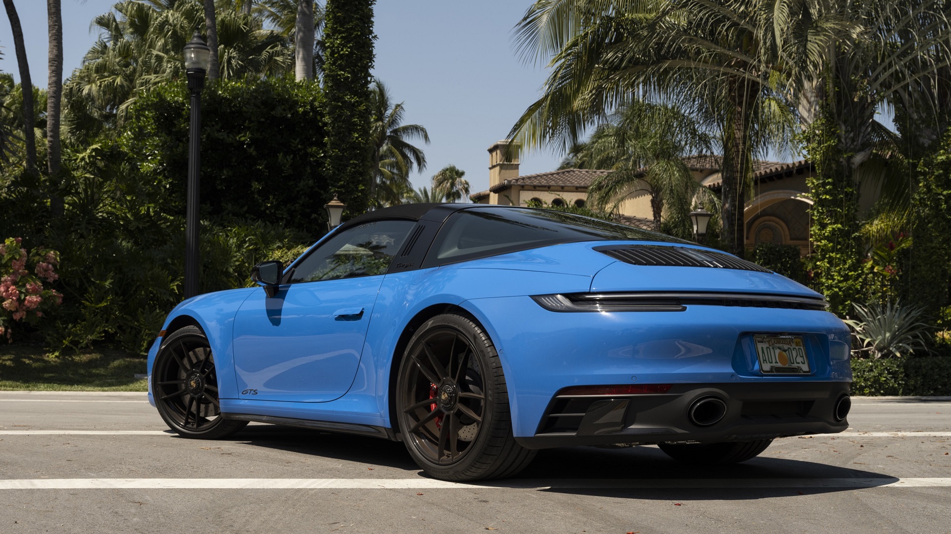 Download 2022 Porsche 911 Targa 4 GTS - Rear Three-Quarter HD Wallpaper 1921x1080 #70