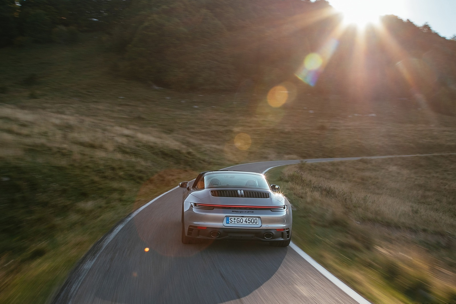 Download 2022 Porsche 911 Targa 4 GTS - Rear HD Wallpaper 1920x1280 #24