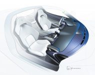 2022 Rimac Nevera - Design Sketch Wallpaper 190x150