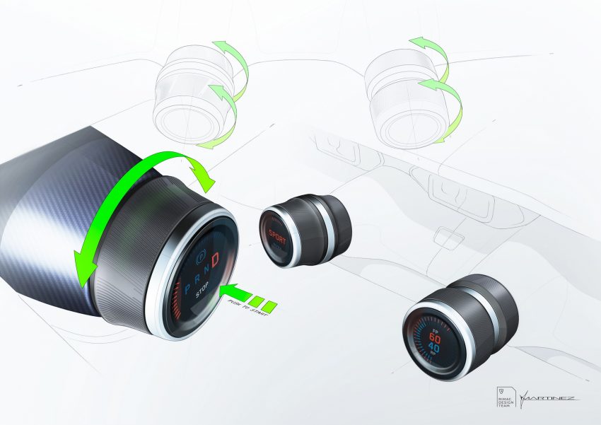 2022 Rimac Nevera - Design Sketch Wallpaper 850x601 #53