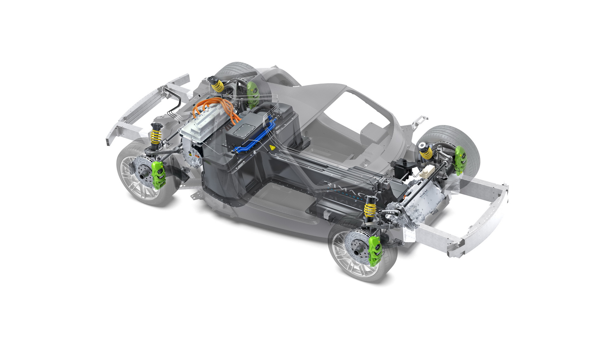 Download 2022 Rimac Nevera - Drivetrain HD Wallpaper 1921x1081 #60