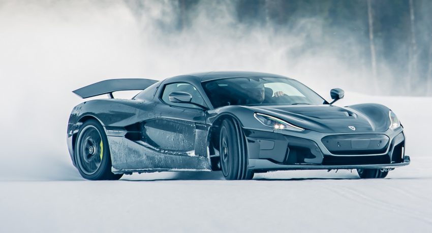 2022 Rimac Nevera - Front Three-Quarter Wallpaper 850x460 #66