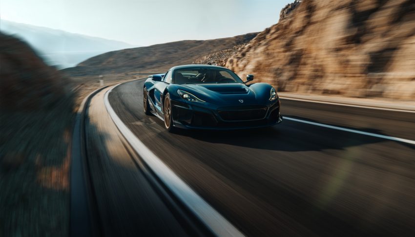 2022 Rimac Nevera - Front Wallpaper 850x485 #5