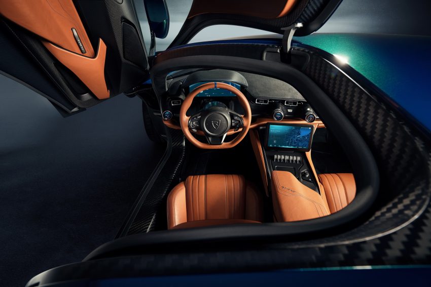 2022 Rimac Nevera - Interior Wallpaper 850x567 #34