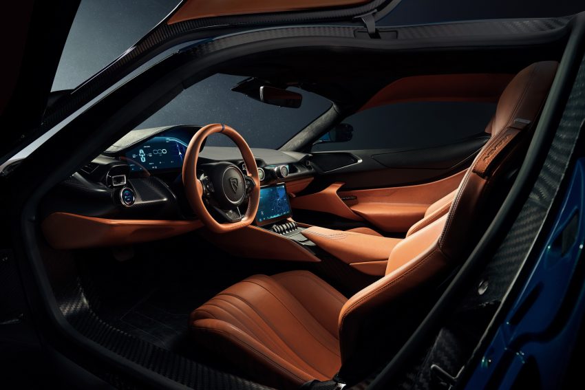 2022 Rimac Nevera - Interior Wallpaper 850x567 #33